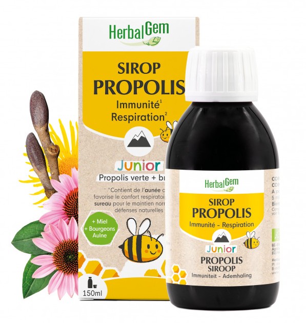 Herbalgem Propolis Junior Sirop Bio 150ml